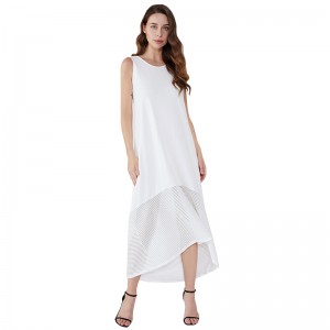 Roupas Femininas fehér pamut ruházat női csipke ruha